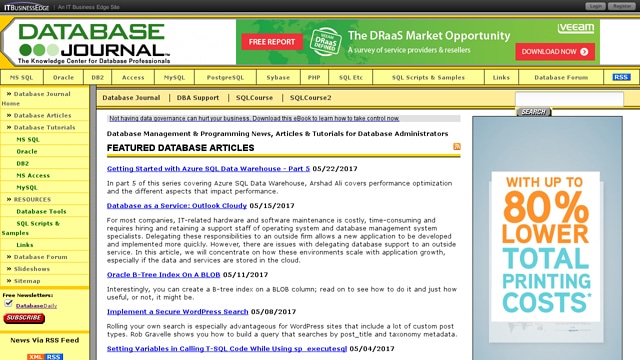 Database Journal