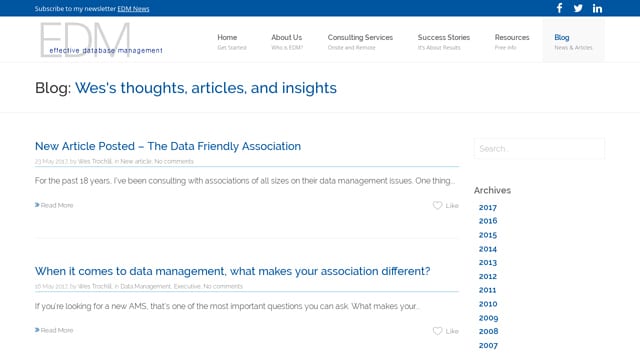 Effective Database Management Blog